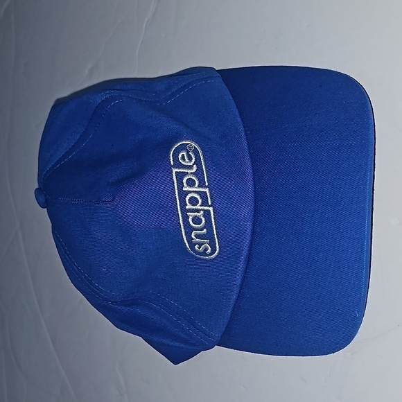Snapple‎ Blue Trucker Strapback Hat - Picture 1 of 5